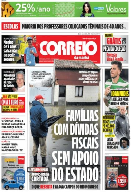 Correio da Manhã – 12/02/2026