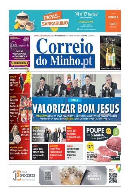 Correio do Minho – 12/02/2026
