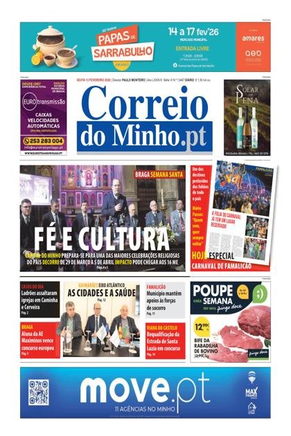 Correio do Minho – 13/02/2026