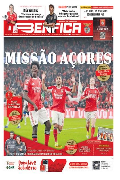 O Benfica – 13/02/2026