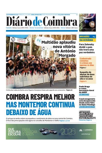 Diário de Coimbra – 15/02/2026