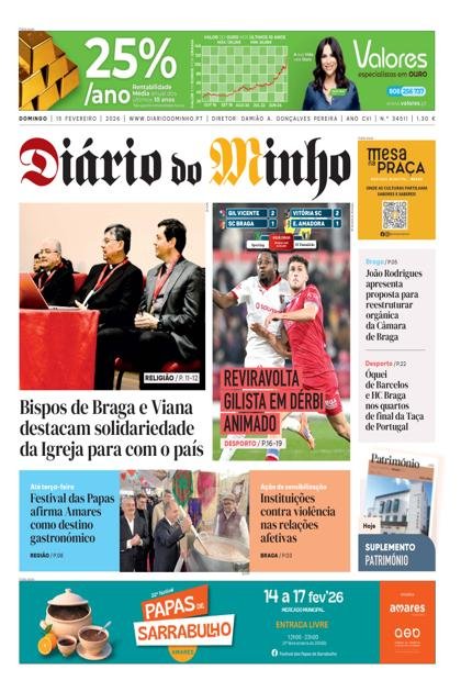 Diário do Minho – 15/02/2026