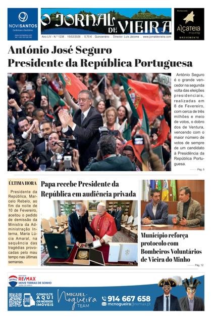 O Jornal de Vieira – 15/02/2026