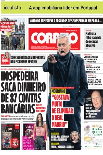 Correio da Manhã – 17/02/2026