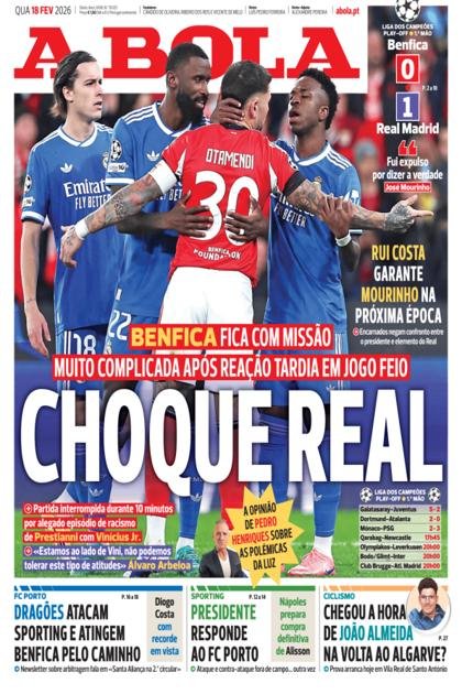 A Bola – 18/02/2026