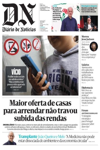 Diário de Notícias – 18/02/2026