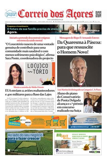 Correio dos Açores – 19/02/2026