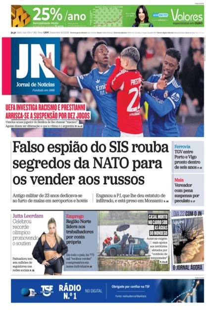 Jornal de Notícias – 19/02/2026