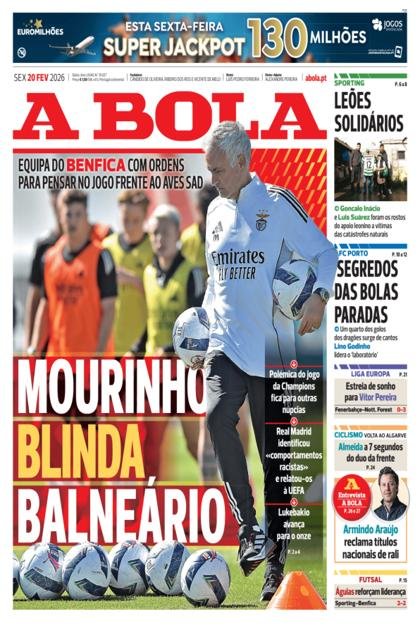 A Bola – 20/02/2026