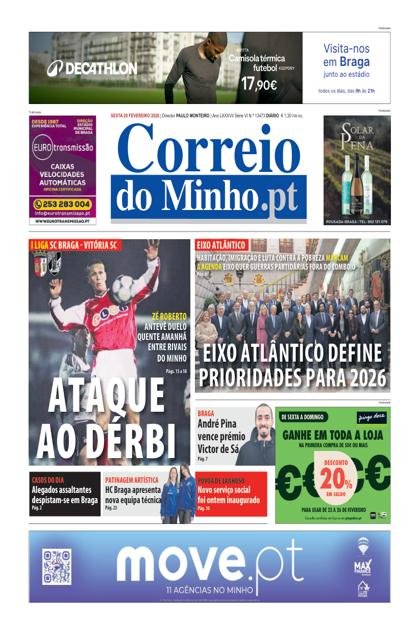 Correio do Minho – 20/02/2026