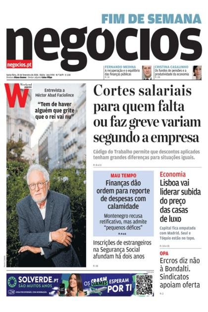 Negócios + Weekend – 20/02/2026