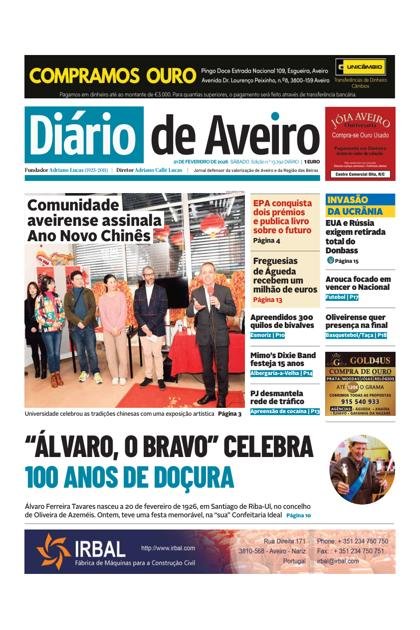 Diário de Aveiro – 21/02/2026