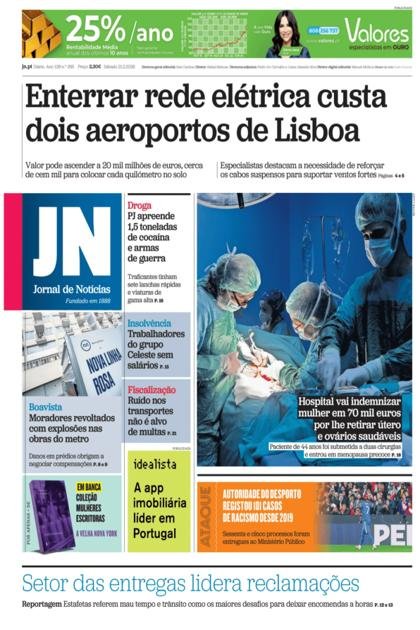 Jornal de Notícias – 21/02/2026