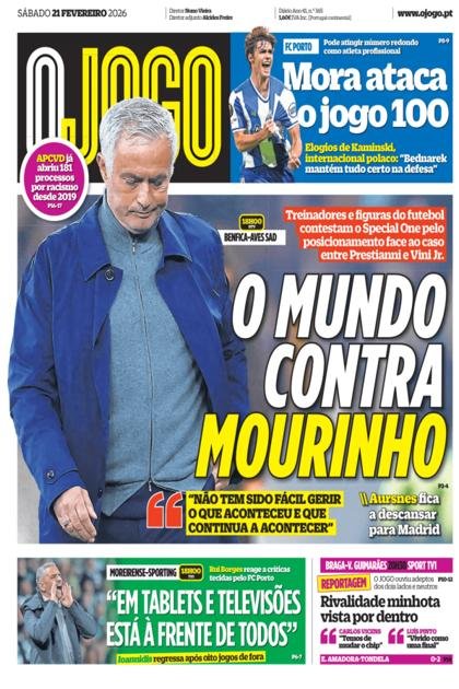 O Jogo – 21/02/2026