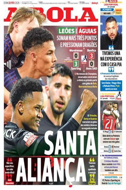 A Bola – 22/02/2026