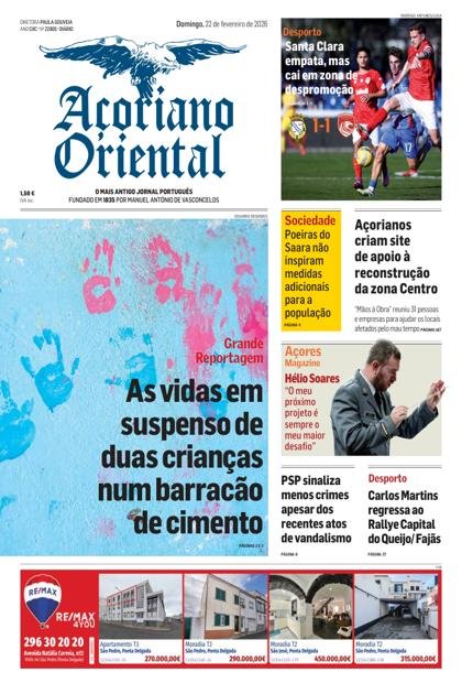 Açoriano Oriental – 22/02/2026