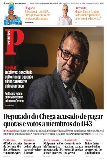 Público LX – 22/02/2026