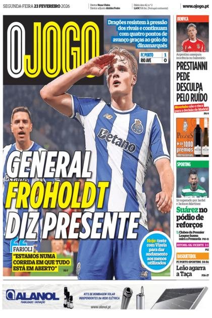 O Jogo – 23/02/2026