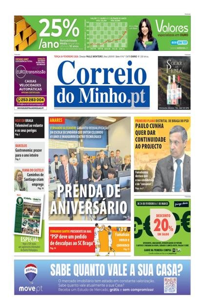 Correio do Minho – 24/02/2026