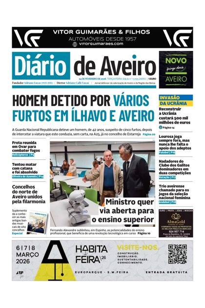 Diário de Aveiro – 24/02/2026