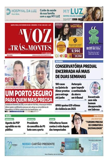 A Voz de Trás os Montes – 25/02/2026