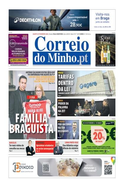 Correio do Minho – 25/02/2026