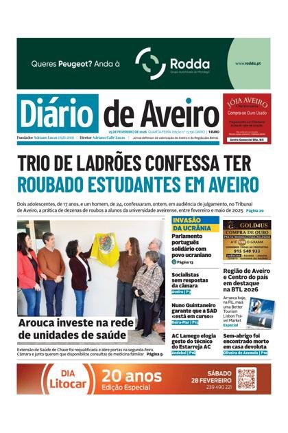 Diário de Aveiro – 25/02/2026