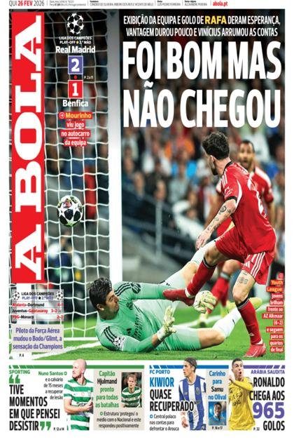 A Bola – 26/02/2026