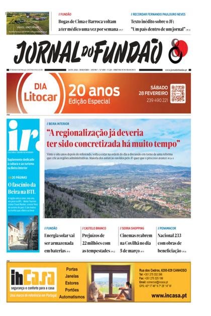 Jornal do Fundão – 26/02/2026