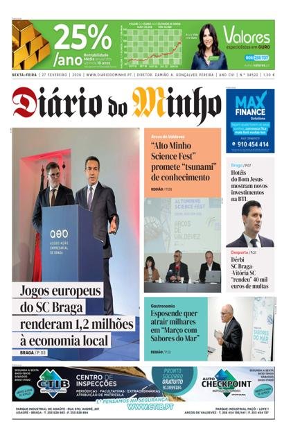 Diário do Minho – 27/02/2026
