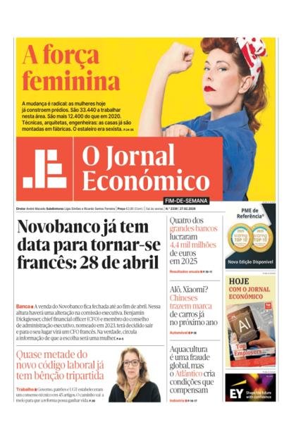 Jornal Económico + Special Report + Top Employers – 27/02/2026