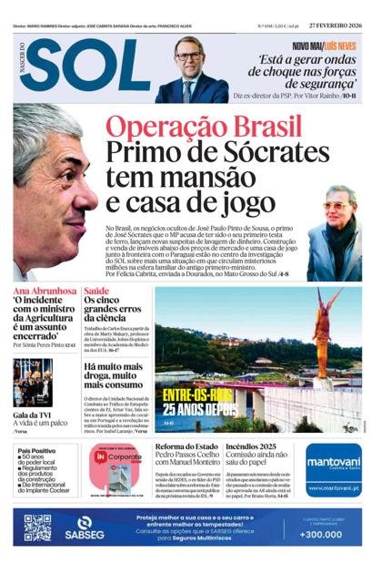 Nascer do Sol – 27/02/2026