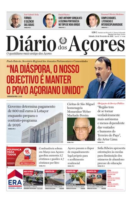 Diário dos Açores – 28/02/2026