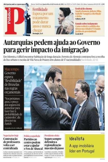 Público LX – 18/02/2026
