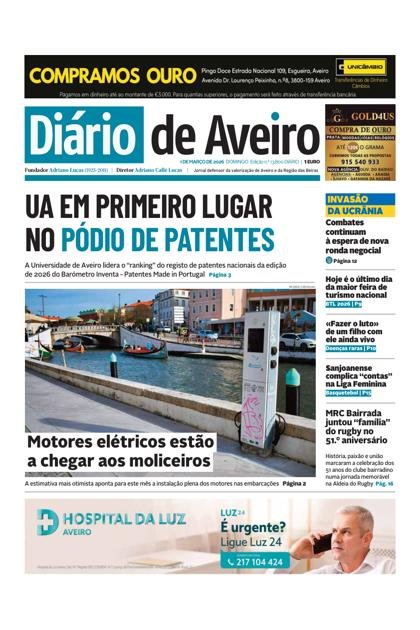 Diário de Aveiro – 1/03/2026