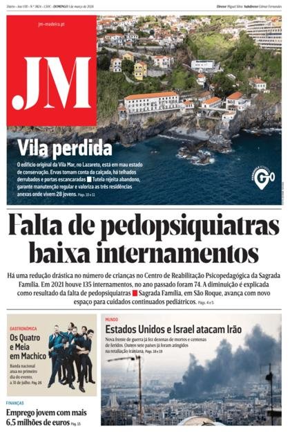 Jornal da Madeira – 1/03/2026