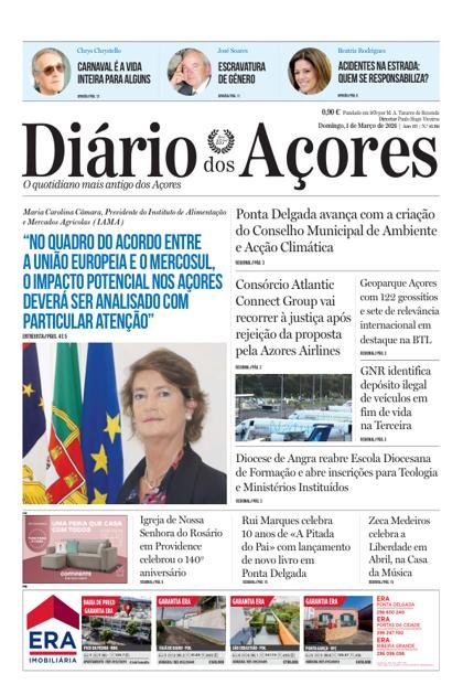 Diário dos Açores – 1/03/2026