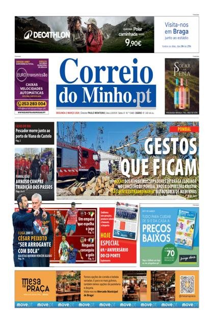 Correio do Minho – 2/03/2026