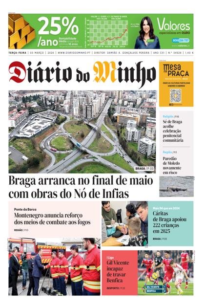 Diário do Minho – 3/03/2026
