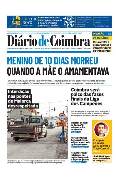 Diário de Coimbra – 4/03/2026