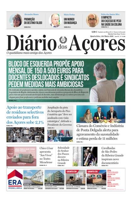 Diário dos Açores – 4/03/2026
