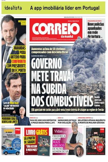 Correio da Manhã – 5/03/2026