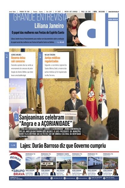 Diário Insular – 6/03/2026