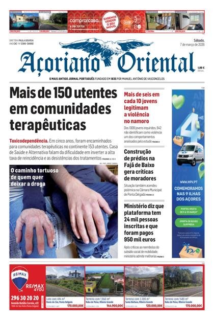 Açoriano Oriental – 7/03/2026