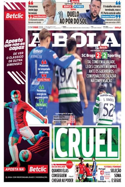 A Bola – 8/03/2026