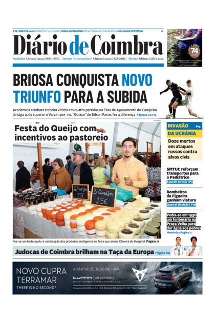 Diário de Coimbra – 8/03/2026