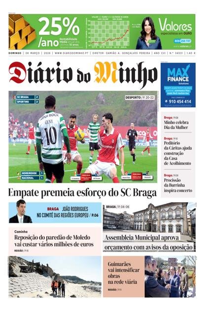 Diário do Minho – 8/03/2026