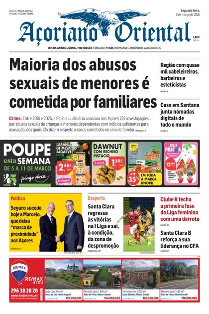 Açoriano Oriental – 9/03/2026