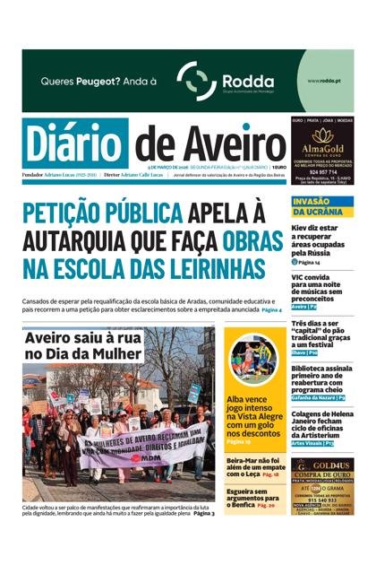 Diário de Aveiro – 9/03/2026