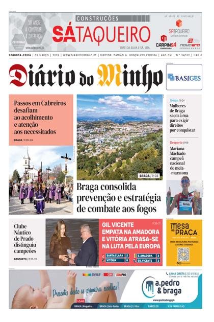 Diário do Minho – 9/03/2026